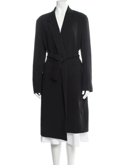Pre-owned The Row Coat In Blue