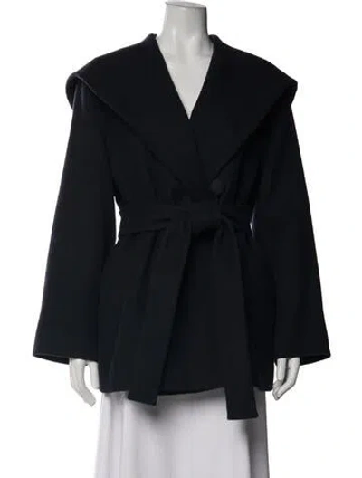 Pre-owned The Row Coat In Blue