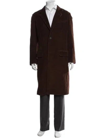 Pre-owned The Row Coat In Brown
