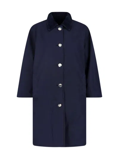 The Row Coat "etoli" In Blue