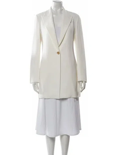 Pre-owned The Row Coat In Neutral