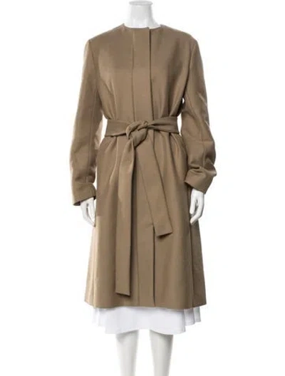 Pre-owned The Row Coat In Neutral