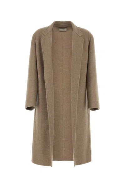 The Row Coats In Beige