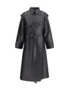 The Row Domeka Trenchcoat In Black