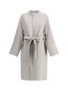 The Row Ilde Coat In Grey