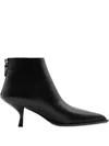 The Row Coco Ankle Boots In Black