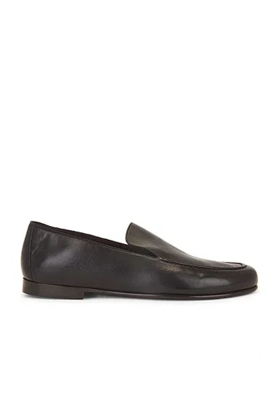 The Row Colette Loafer In Chocolate