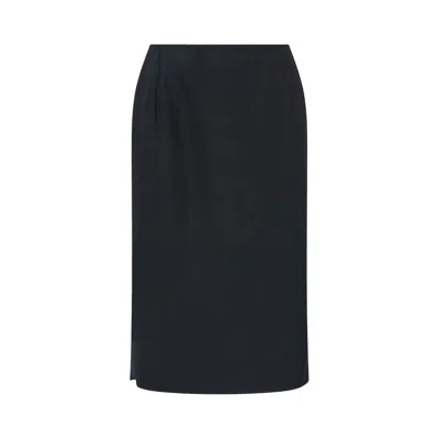 Pre-owned The Row Colm Skirt 'black' | Women's Size 2