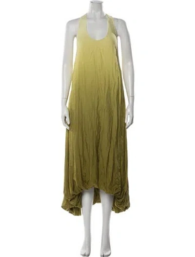 Pre-owned The Row Copo Dress Long Dress In Green