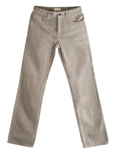 The Row Corduroy-effect Pocket Trousers In Neutral