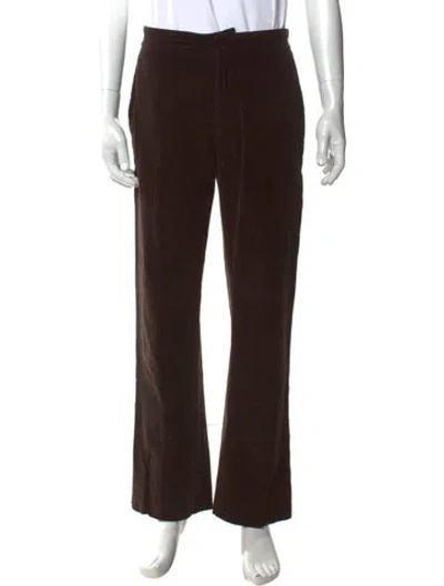 Pre-owned The Row Corduroy Pants In Brown