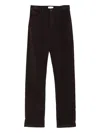 The Row Corduroy Trousers In Brown