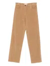 The Row Corduroy Trousers In Brown