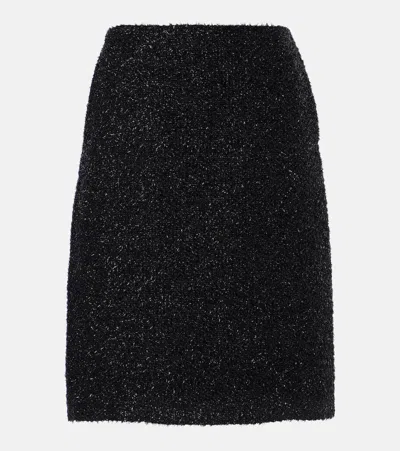 The Row Corinna Lamé Pencil Skirt In 28569859 - Black