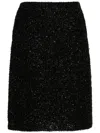 The Row Corinna Midi Skirt In Black