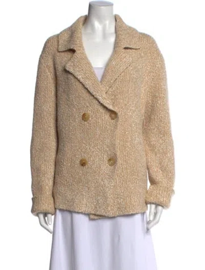 Pre-owned The Row 'corrane' Cardigan Cashmere Sweater In Neutrals