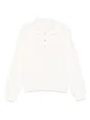 The Row Corzas Polo Top In Neutrals