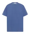 The Row Cotton Lawson T-shirt In Blue