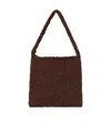 The Row Cotton Rope Shoulder Bag In Brown