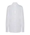The Row Cotton Sisilia Shirt In White