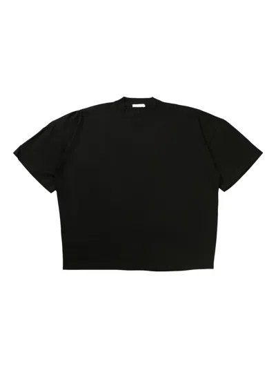 The Row Cotton T-shirt In Black