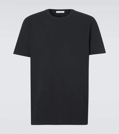 The Row Cotton T-shirt In Black
