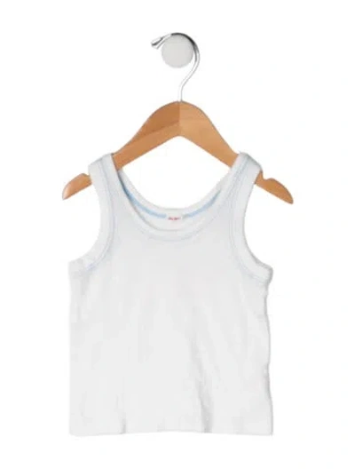 Pre-owned The Row Babies' Cotton Tank Top In White