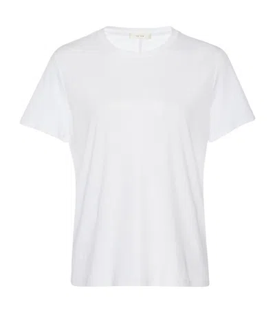 The Row Cotton Wesler T-shirt In White