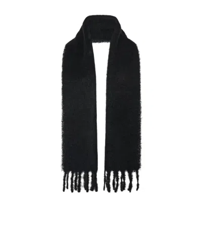 The Row Creana Scarf In Black