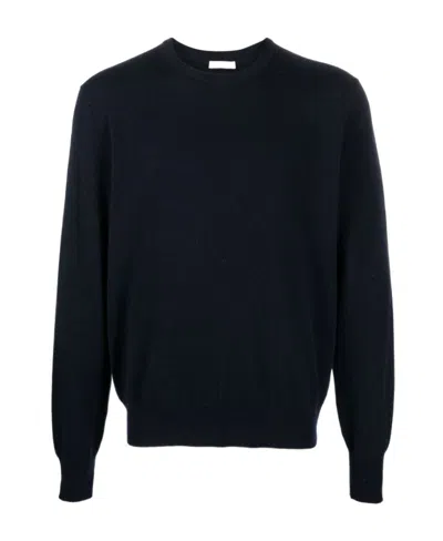 The Row Crew Neck Cashmere Sweater In Black