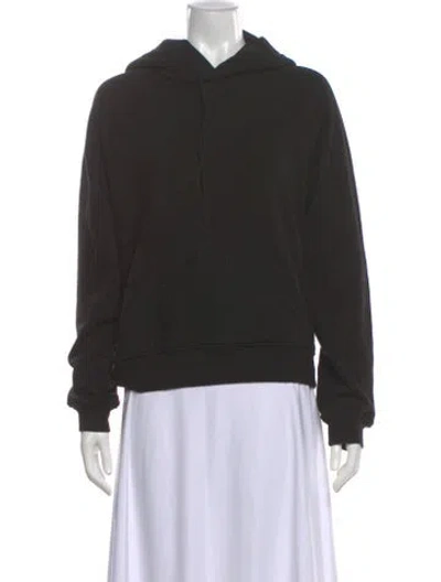 Pre-owned The Row Crew Neck Long Sleeve Hoodie In Black