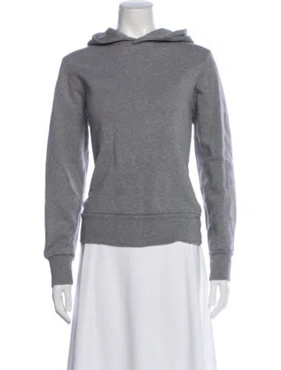 Pre-owned The Row Crew Neck Long Sleeve Hoodie In Gray