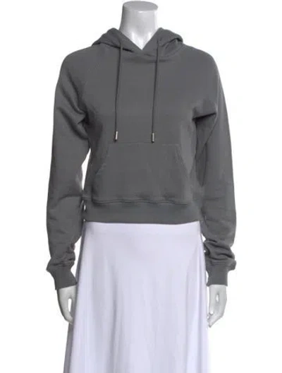 Pre-owned The Row Crew Neck Long Sleeve Sweatshirt In Gray