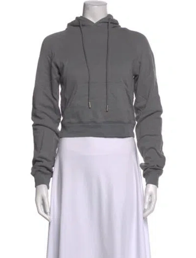 Pre-owned The Row Crew Neck Long Sleeve Sweatshirt In Grey