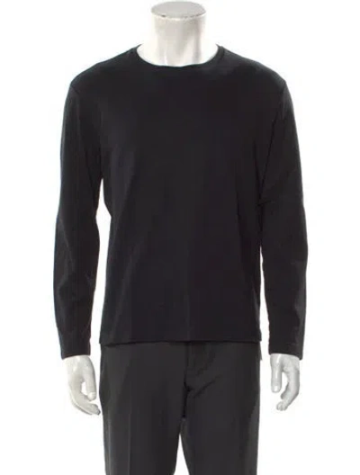 Pre-owned The Row Crew Neck Long Sleeve T-shirt In Black