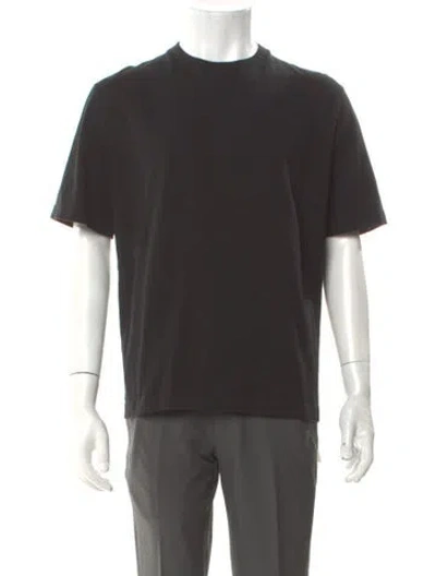 Pre-owned The Row Crew Neck Short Sleeve T-shirt In Black