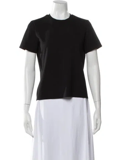 Pre-owned The Row Crew Neck Short Sleeve T-shirt In Black