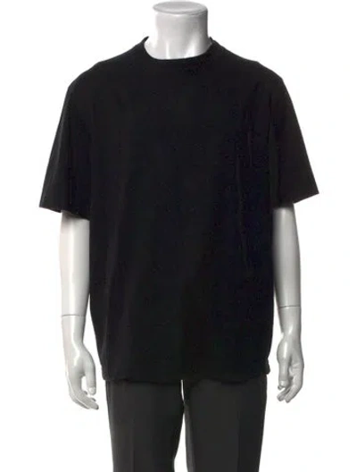 Pre-owned The Row Crew Neck Short Sleeve T-shirt In Black