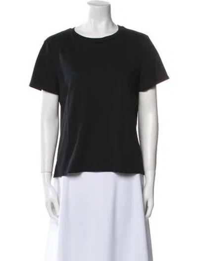 Pre-owned The Row Crew Neck Short Sleeve T-shirt In Blue