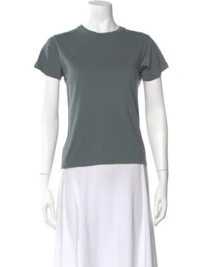 Pre-owned The Row Crew Neck Short Sleeve T-shirt In Gray