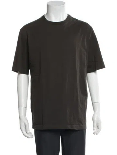 Pre-owned The Row Crew Neck Short Sleeve T-shirt In Gray