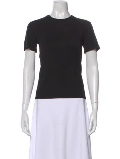 Pre-owned The Row Crew Neck Short Sleeve T-shirt W/ Tags In Black