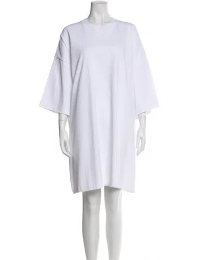 Pre-owned The Row Crew Neck Short Sleeve T-shirt In White