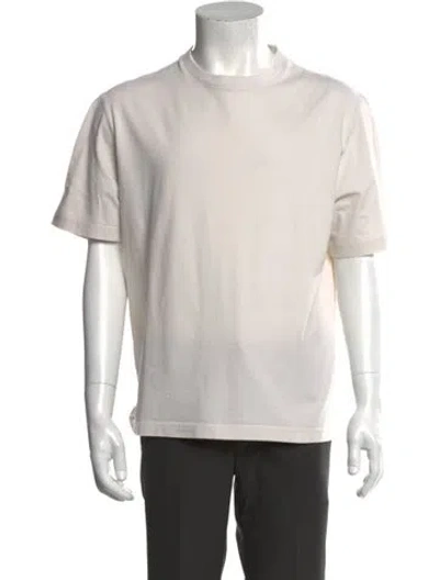Pre-owned The Row Crew Neck Short Sleeve T-shirt In White