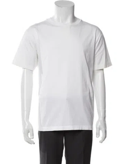 Pre-owned The Row Crew Neck Short Sleeve T-shirt In White