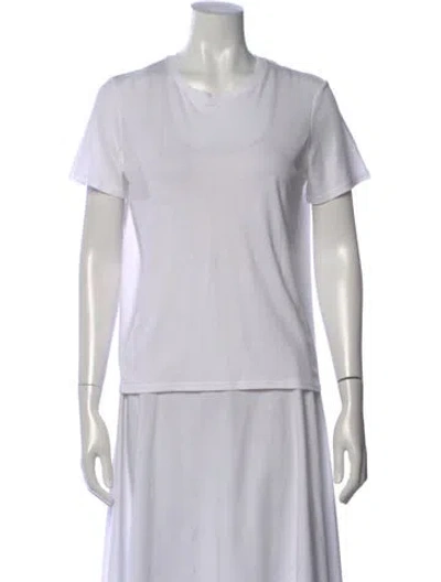 Pre-owned The Row Crew Neck Short Sleeve T-shirt In White