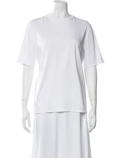 Pre-owned The Row Crew Neck Short Sleeve T-shirt In White