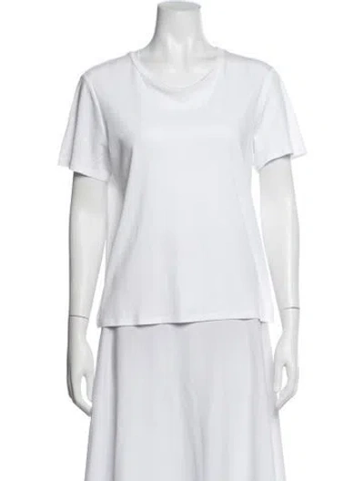 Pre-owned The Row Crew Neck Short Sleeve T-shirt In White