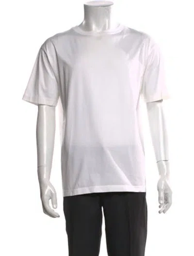 Pre-owned The Row Crew Neck Short Sleeve T-shirt In White