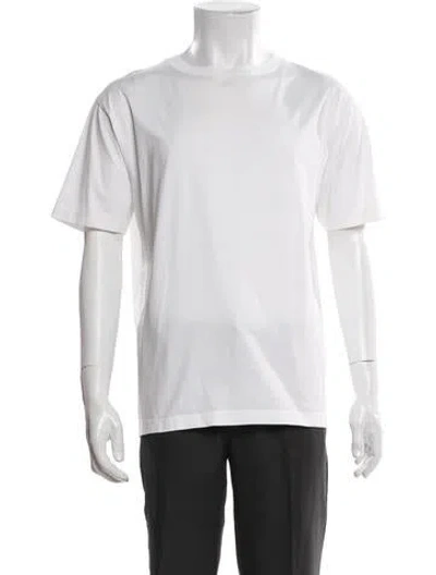 Pre-owned The Row Crew Neck Short Sleeve T-shirt In White